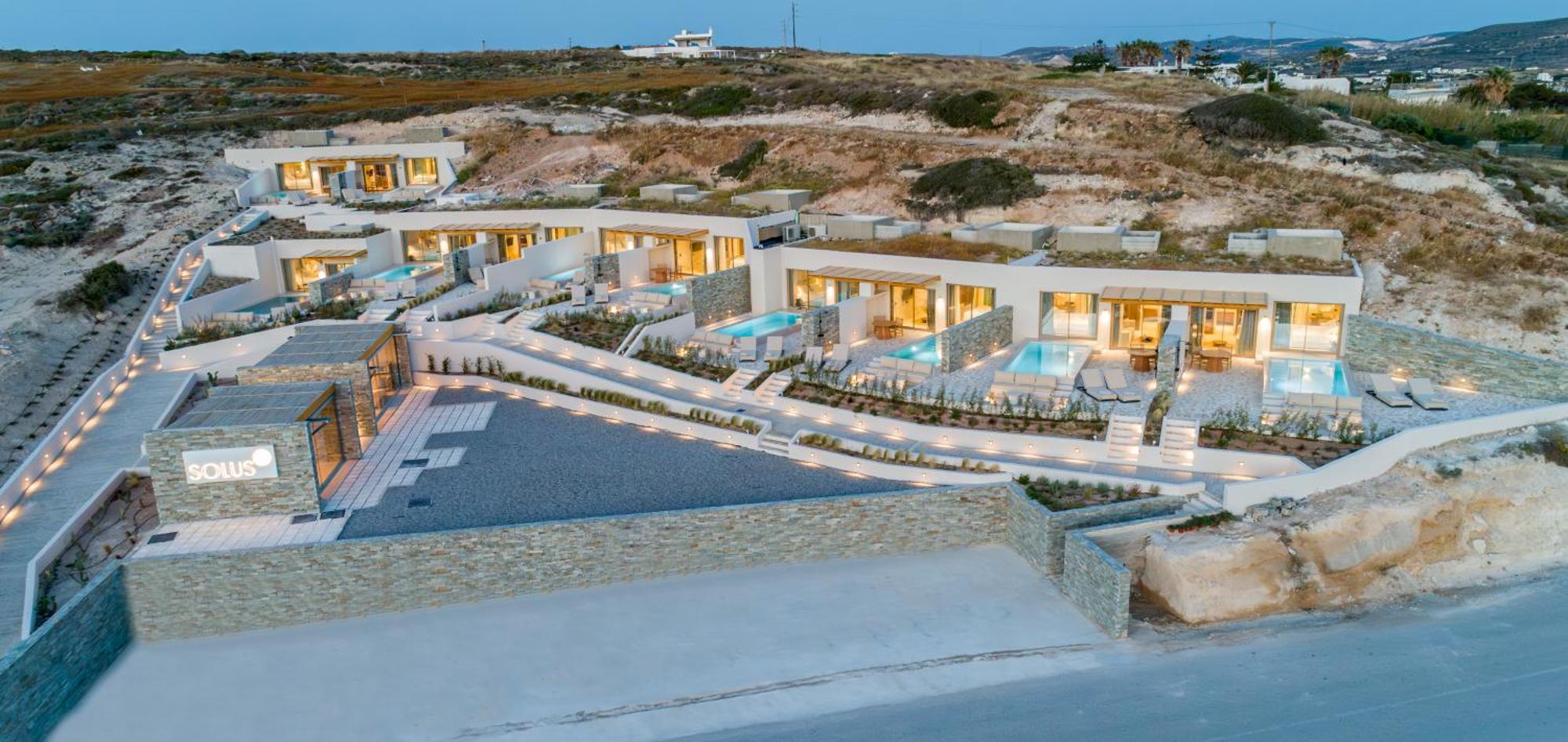 Solus Suites Milos Adamantas  Buitenkant foto