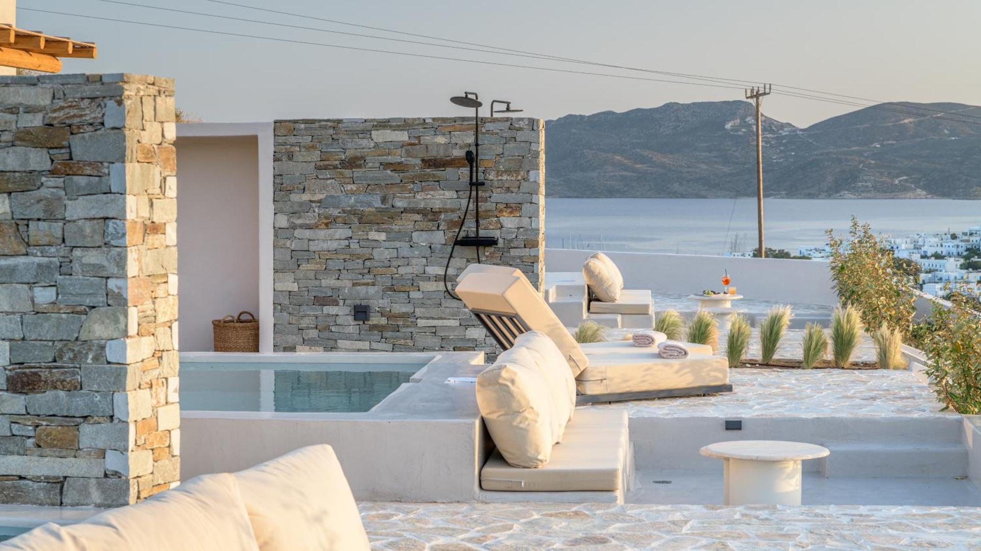 Solus Suites Milos Adamantas  Buitenkant foto