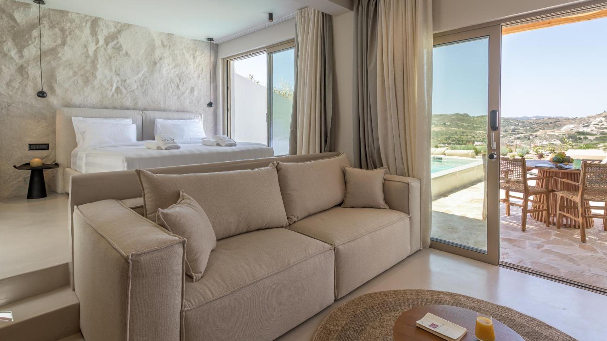 Solus Suites Milos Adamantas  Buitenkant foto